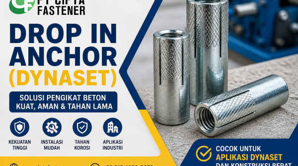 drop in anchor (dynaset) untuk beton